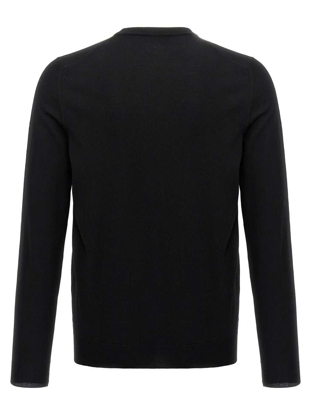 ZANONE Black Virgin Wool Cardigan