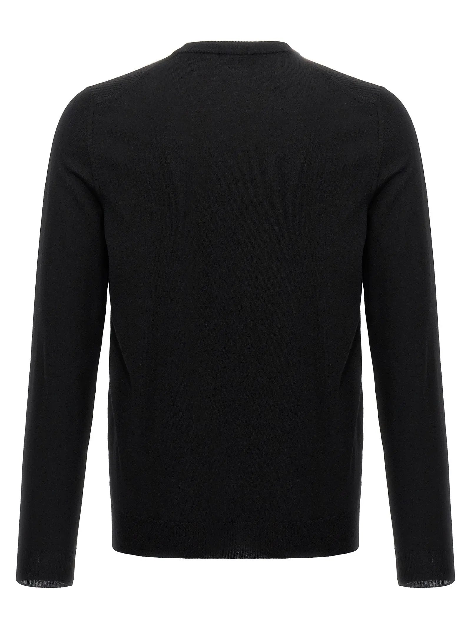 ZANONE Black Virgin Wool Cardigan
