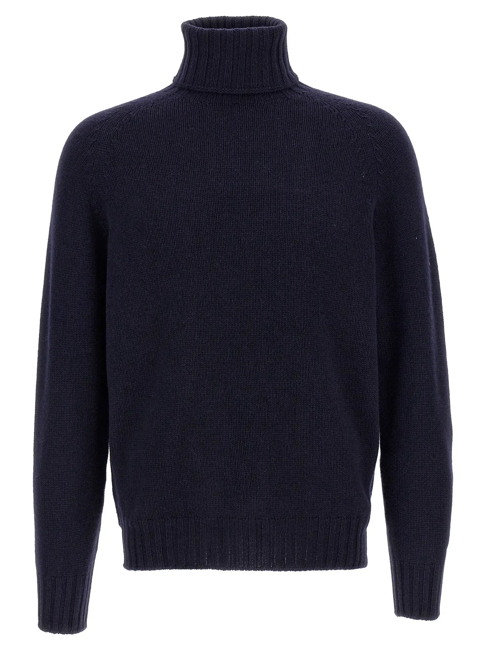 MA'RY'YA Blue Wool Cardigan
