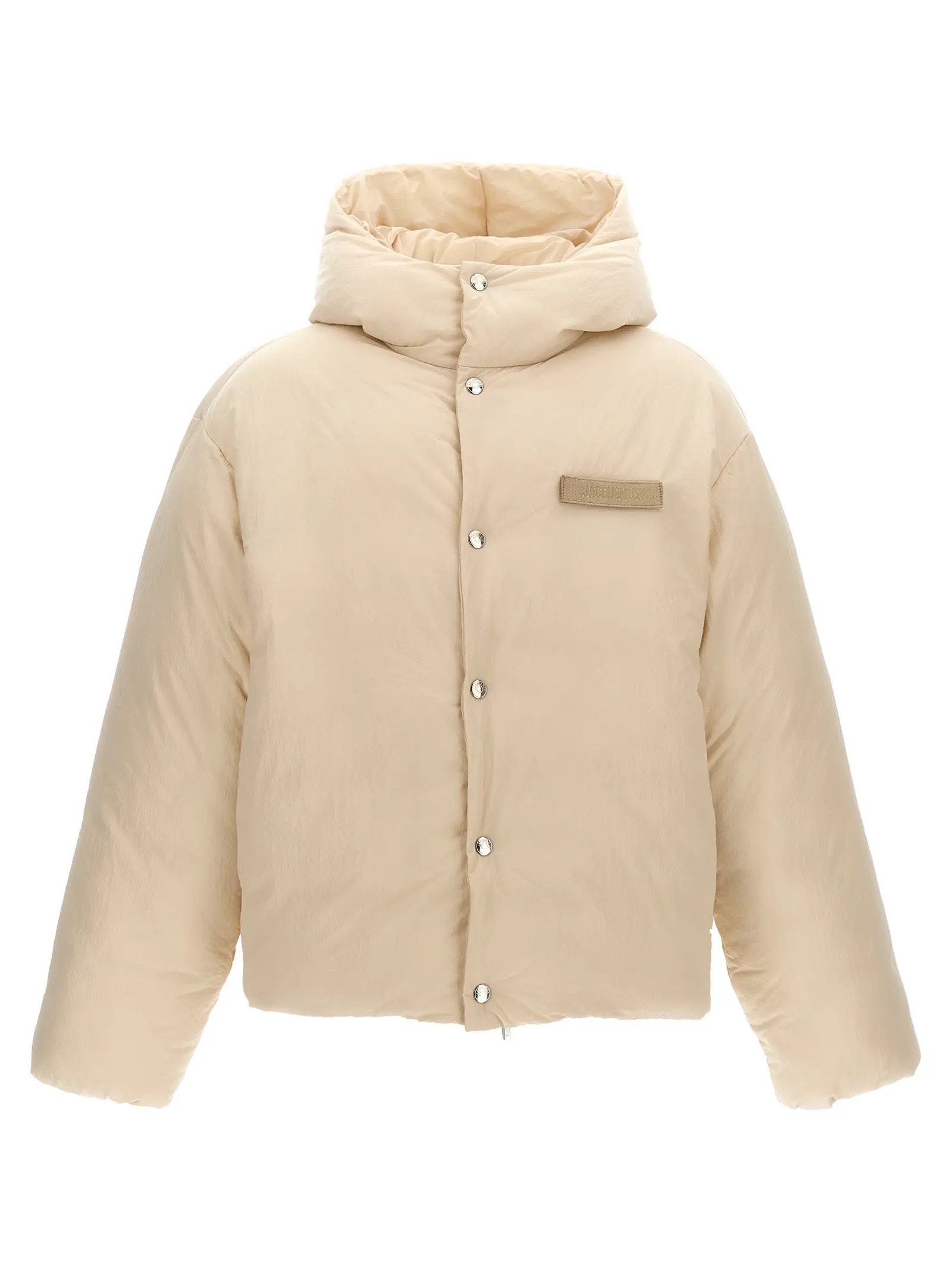 Jacquemus White Polyamide Full-Length Jacket