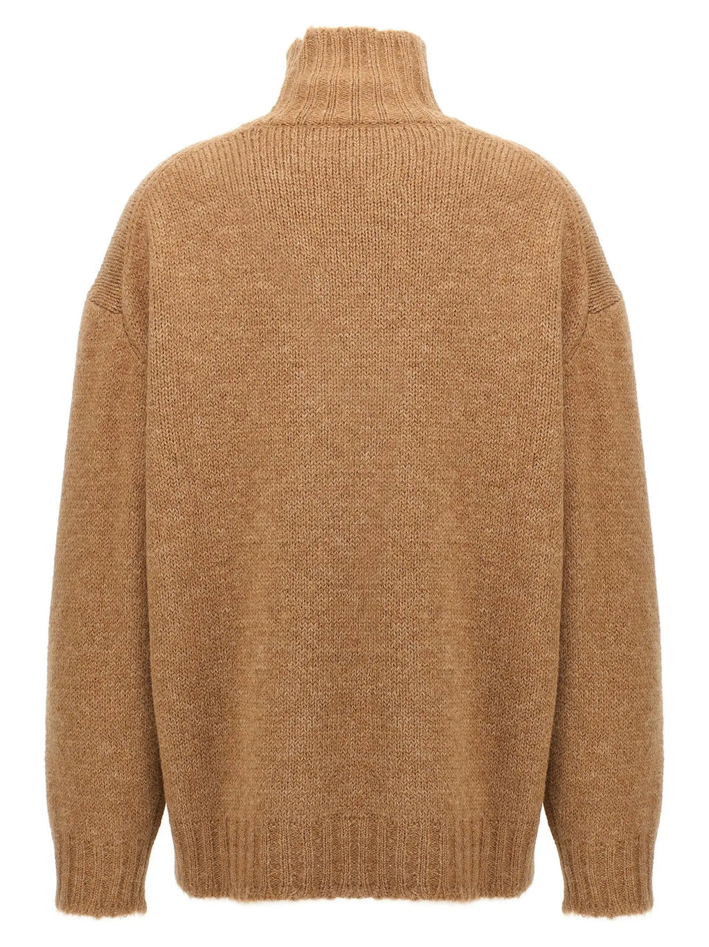 Jil Sander Beige Wool Cardigan