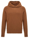 MA'RY'YA Brown Wool Cardigan