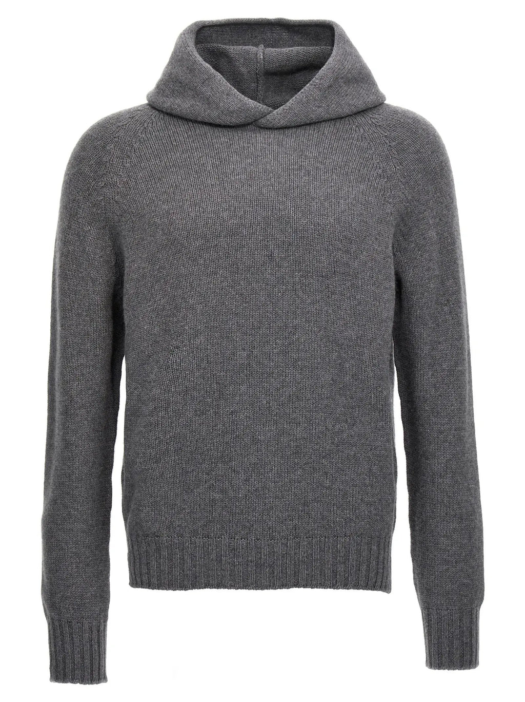 MA'RY'YA Gray Wool Cardigan