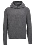 MA'RY'YA Gray Wool Cardigan