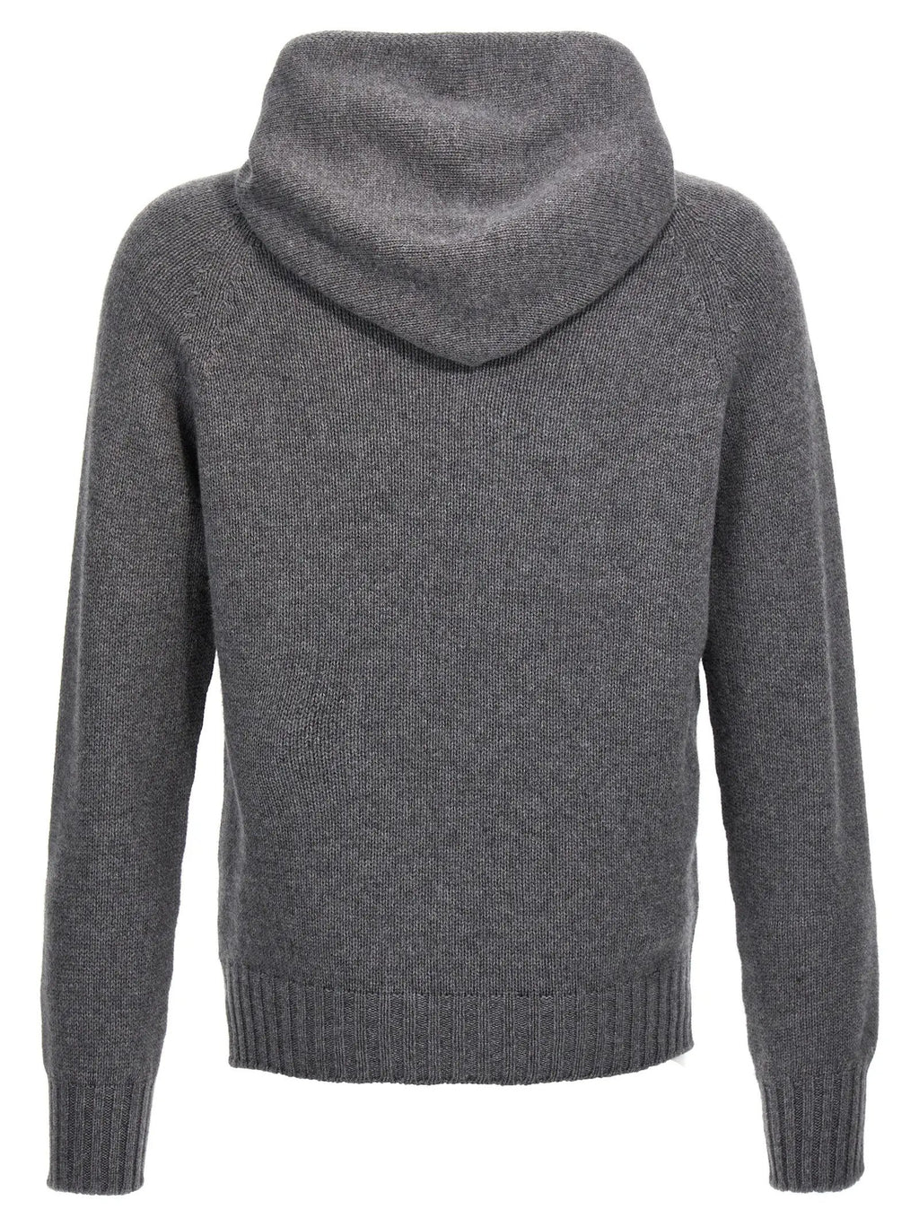 MA'RY'YA Gray Wool Cardigan