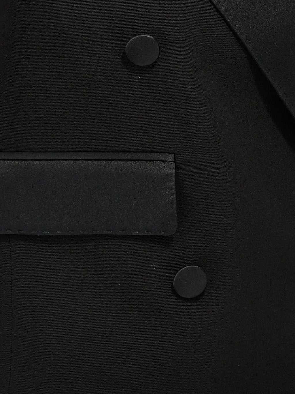 Dolce & Gabbana Black Silk Sleeveless Jacket