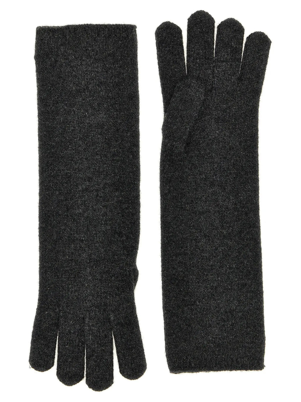 Max Mara Gray Cashmere Gloves