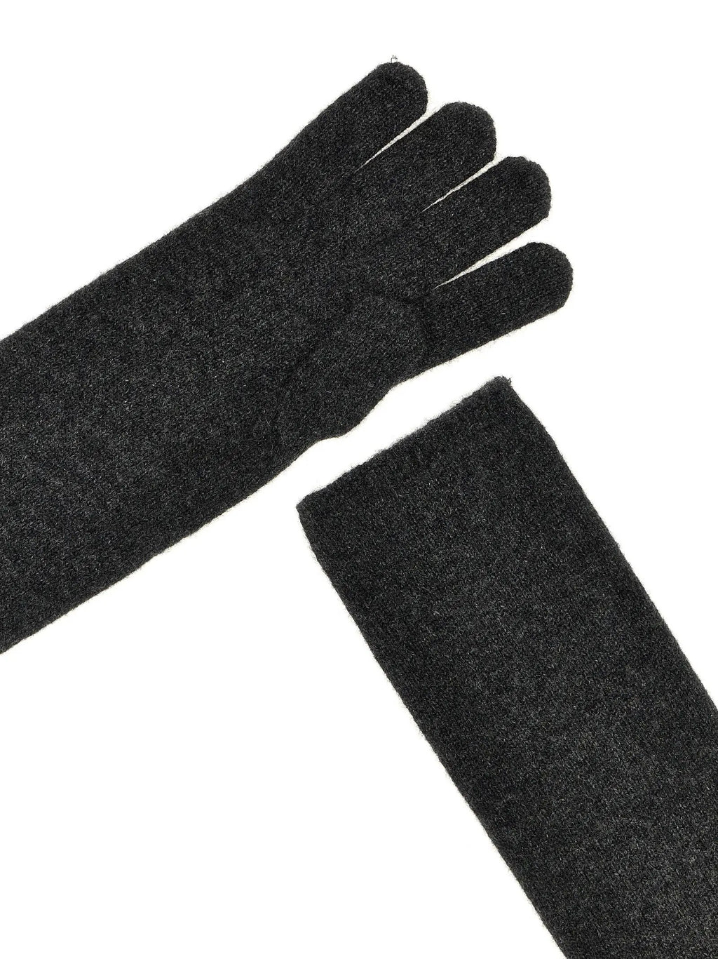 Max Mara Gray Cashmere Gloves