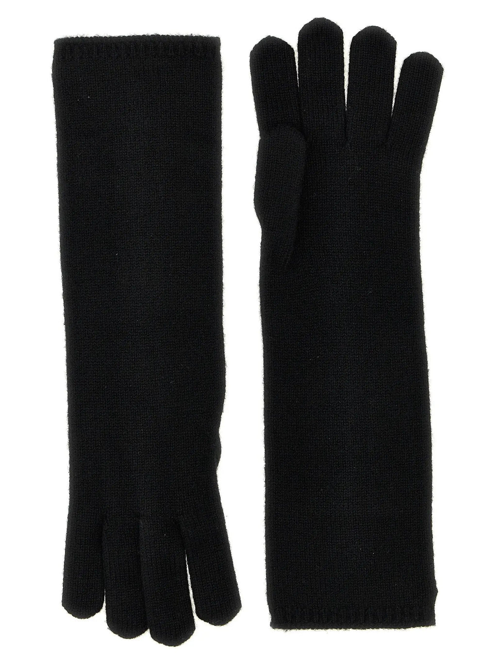 Max Mara Black Cashmere Gloves