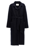 Max Mara Blue Wool Coat