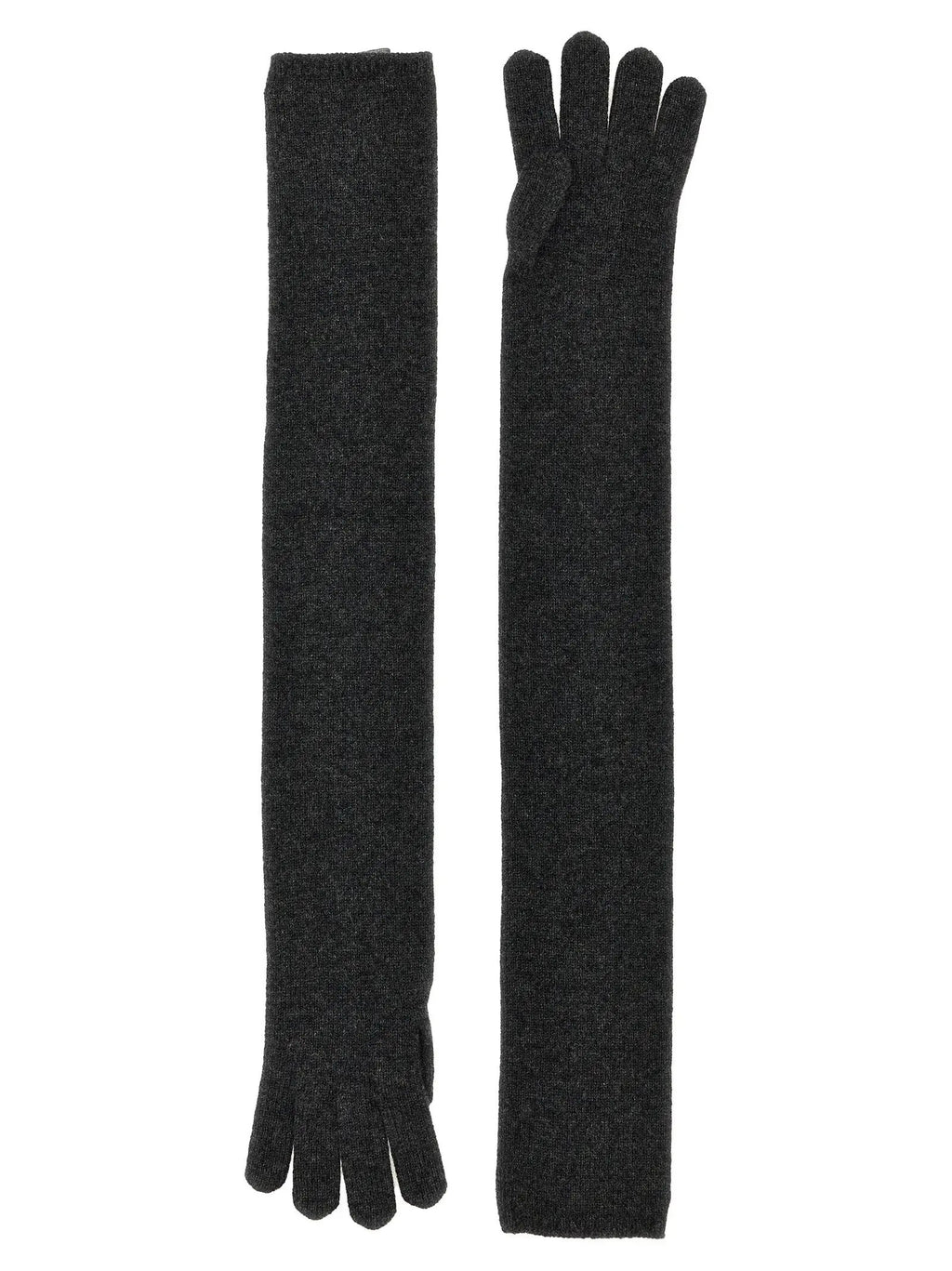 Max Mara Gray Cashmere Gloves