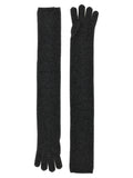 Max Mara Gray Cashmere Gloves