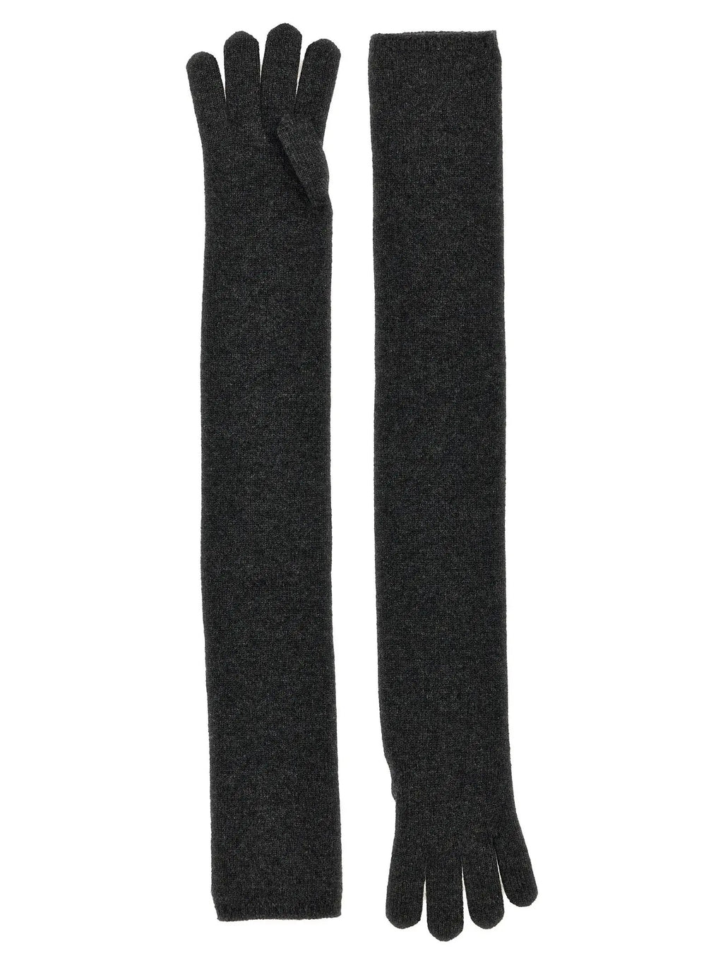 Max Mara Gray Cashmere Gloves
