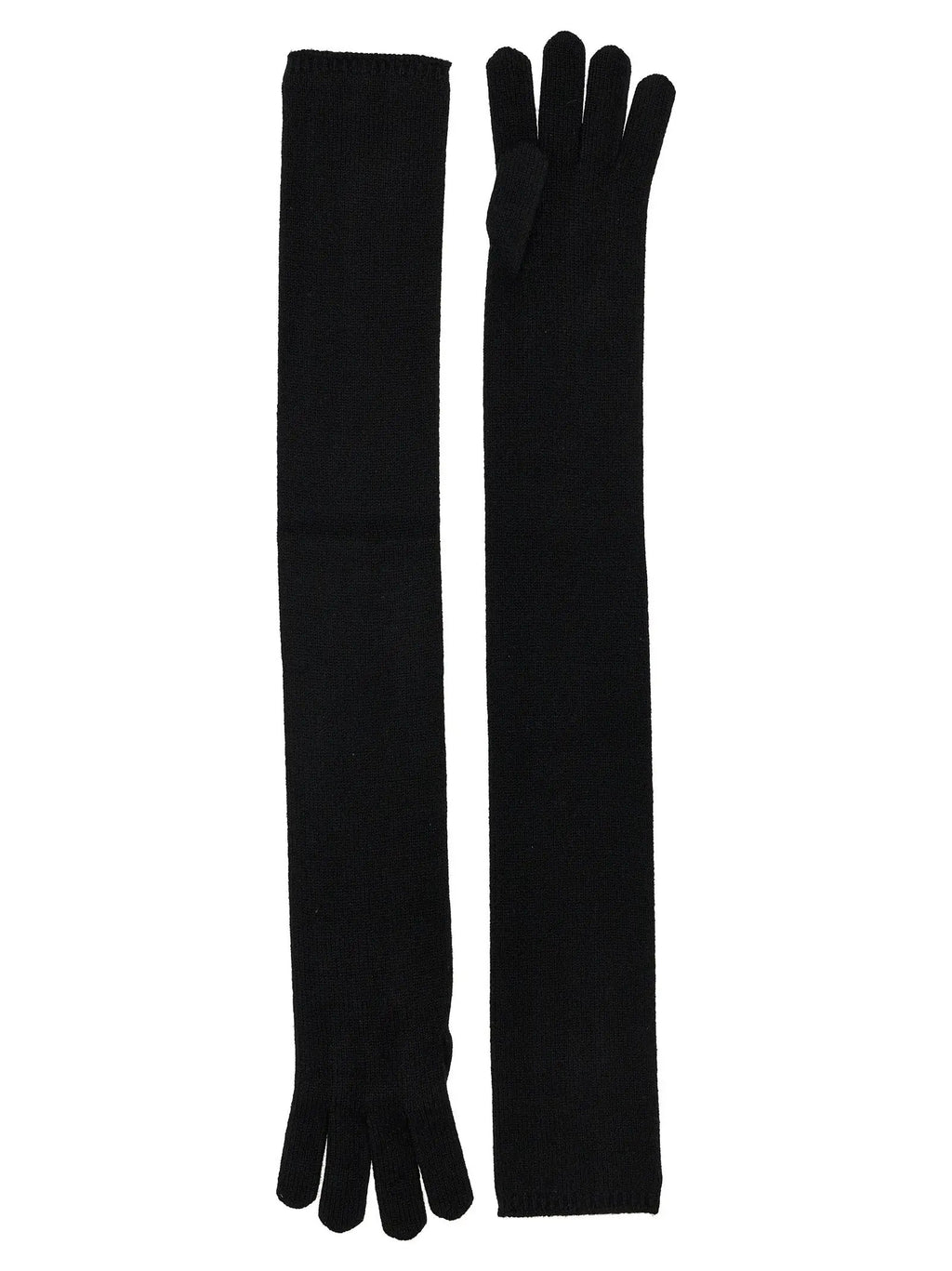 Max Mara Black Cashmere Gloves