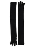 Max Mara Black Cashmere Gloves