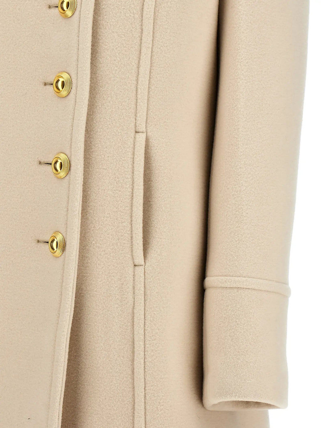 Tom Ford White Wool Coat