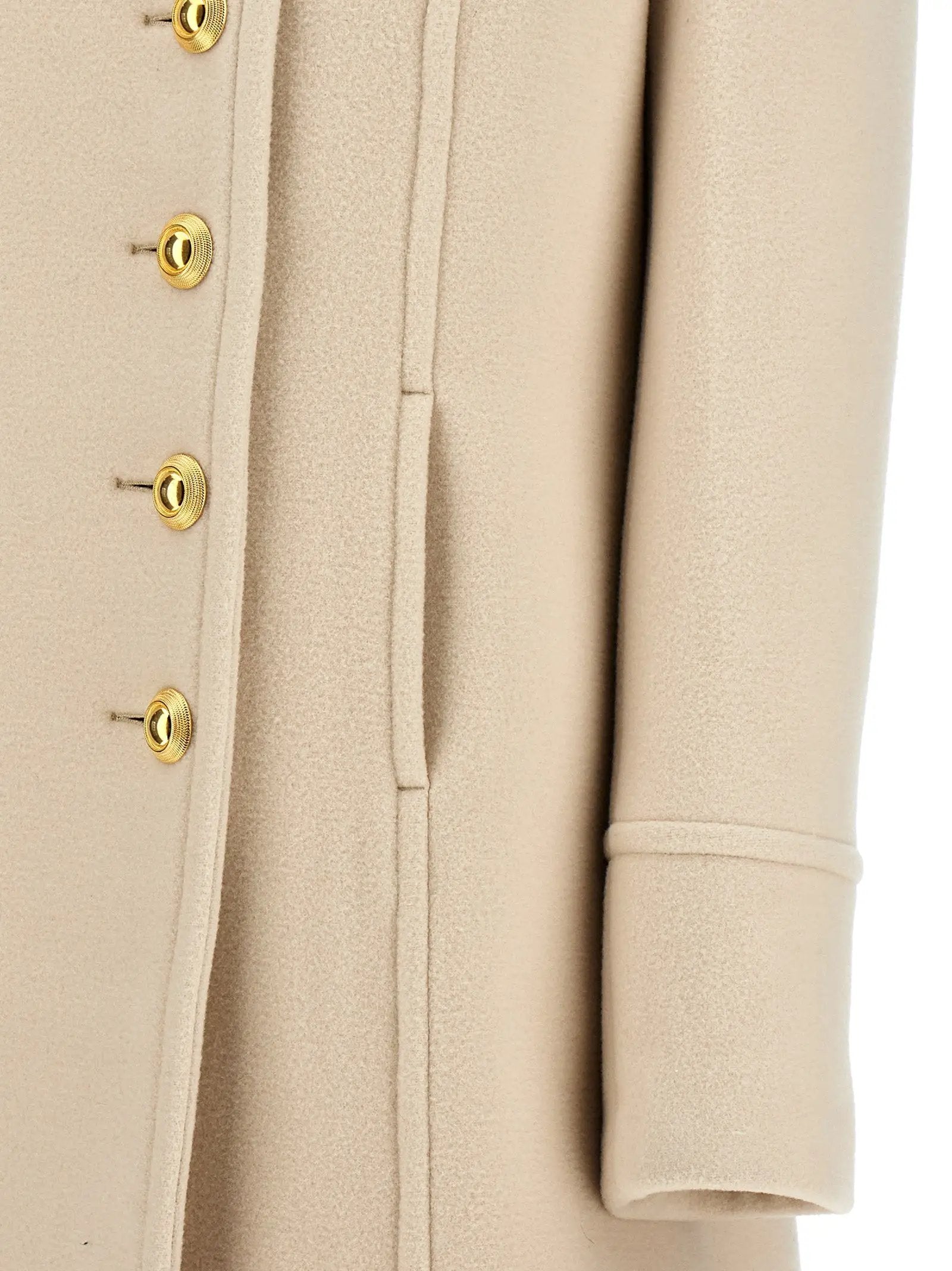 Tom Ford White Wool Coat
