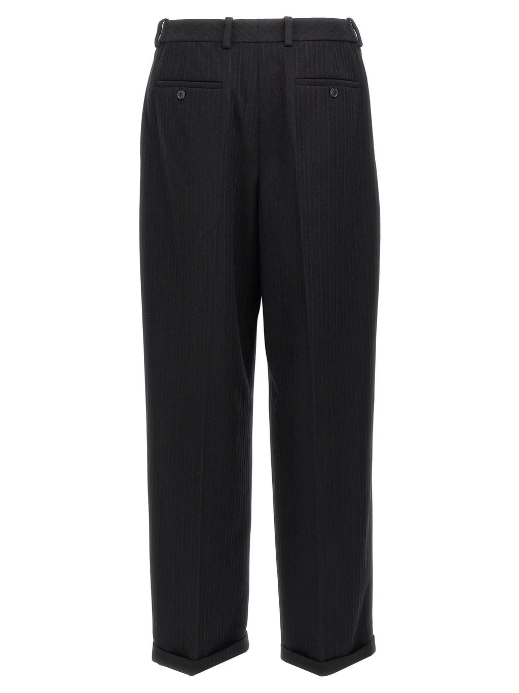 Saint Laurent Black Wool Dress Pants
