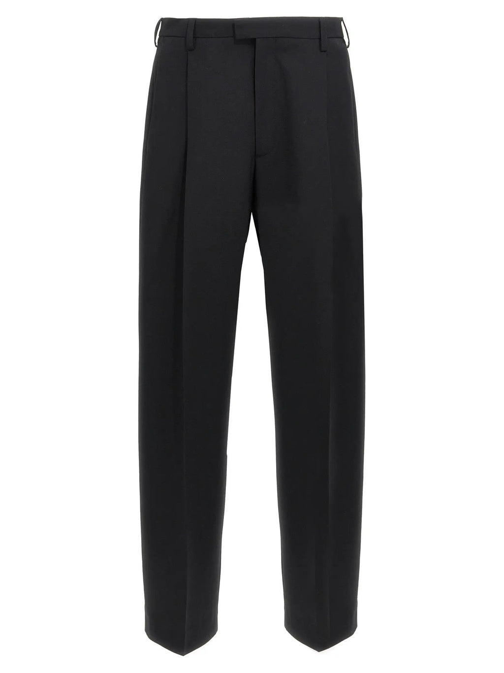 Marni Black Polyester Dress Pants