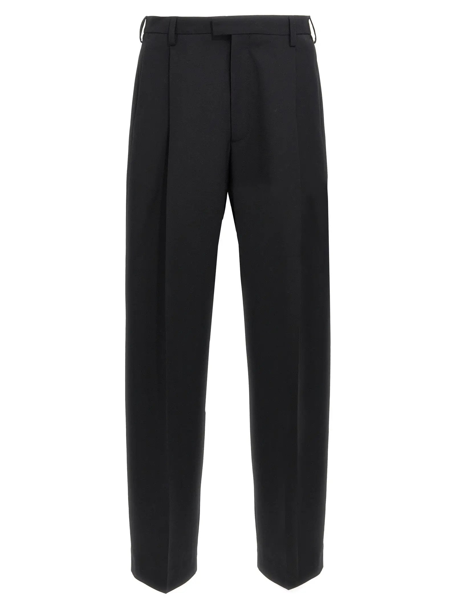 Marni Black Polyester Dress Pants