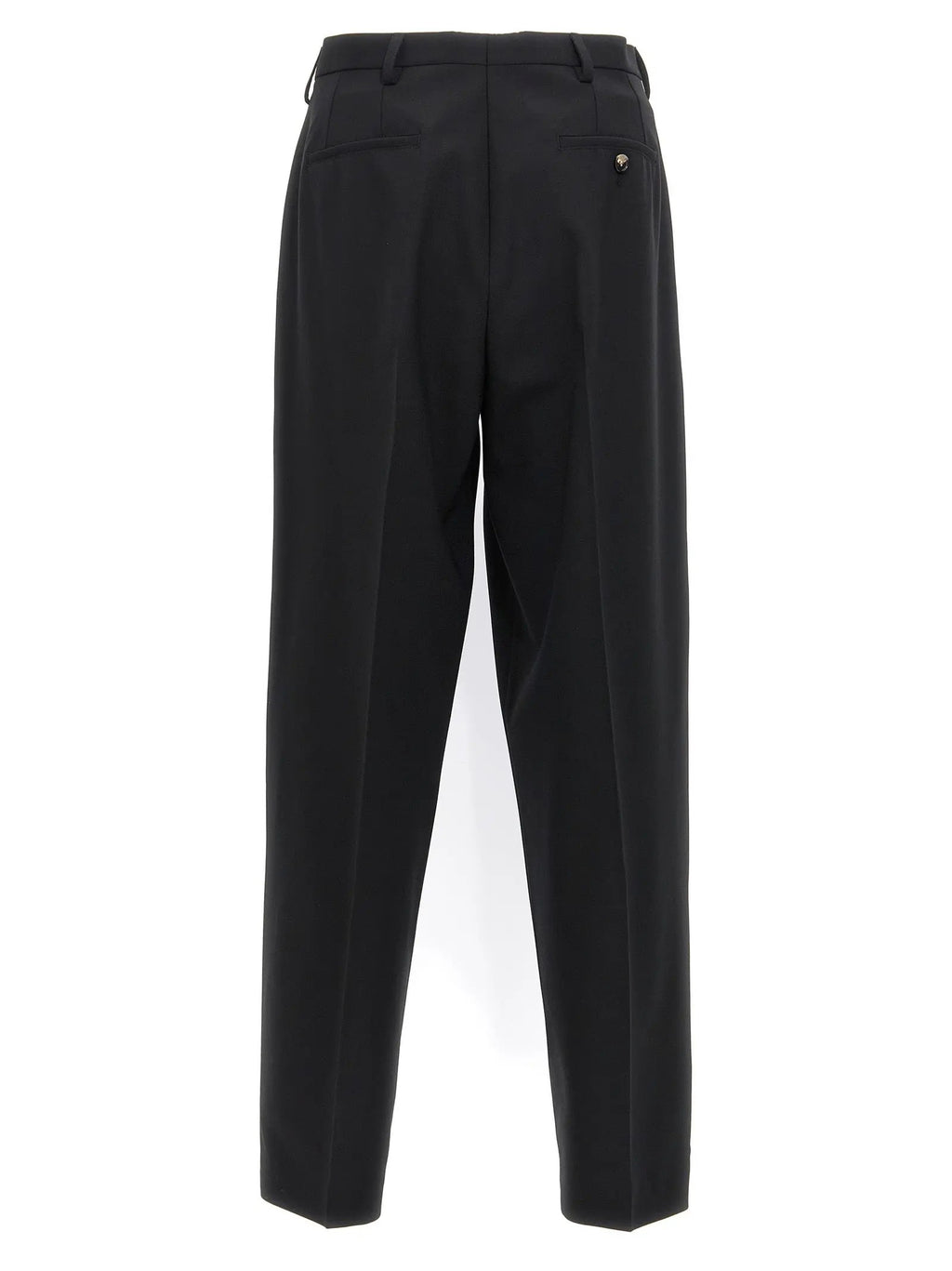 Marni Black Polyester Dress Pants