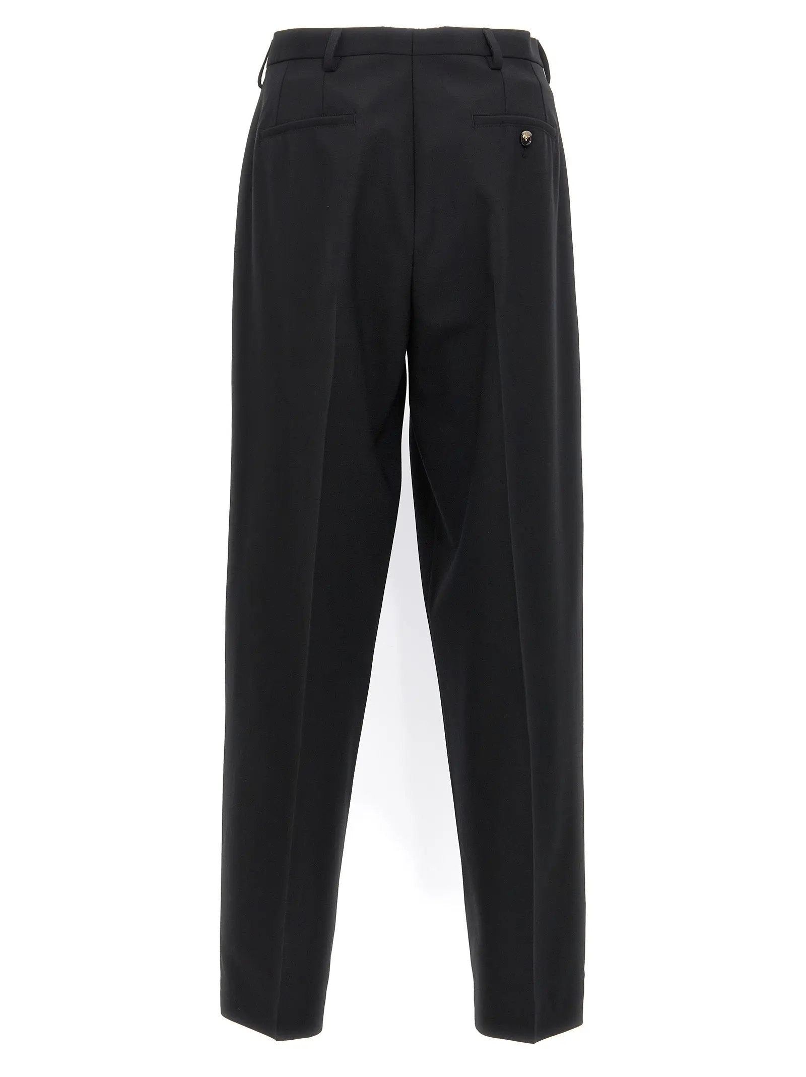 Marni Black Polyester Dress Pants