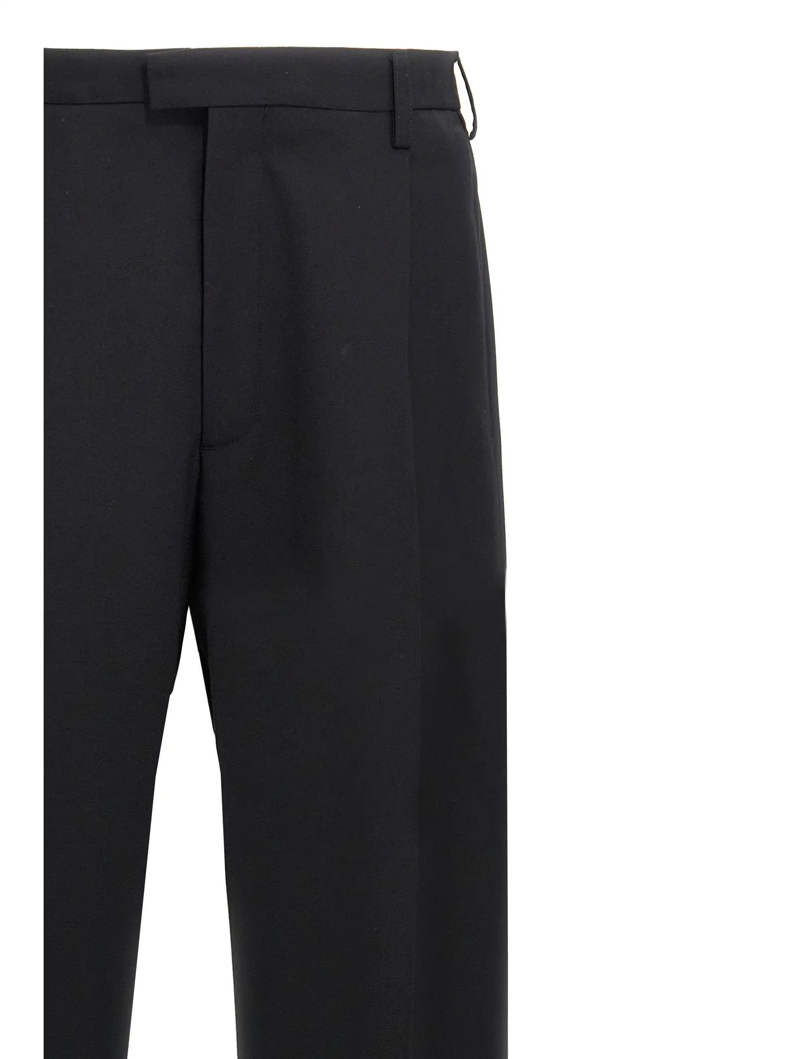 Marni Black Polyester Dress Pants