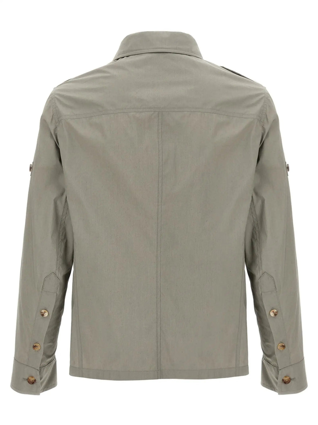 Brunello Cucinelli Bicolor Cotton Shell Jacket