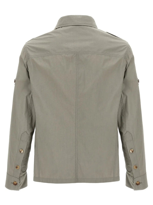 Brunello Cucinelli Bicolor Cotton Shell Jacket