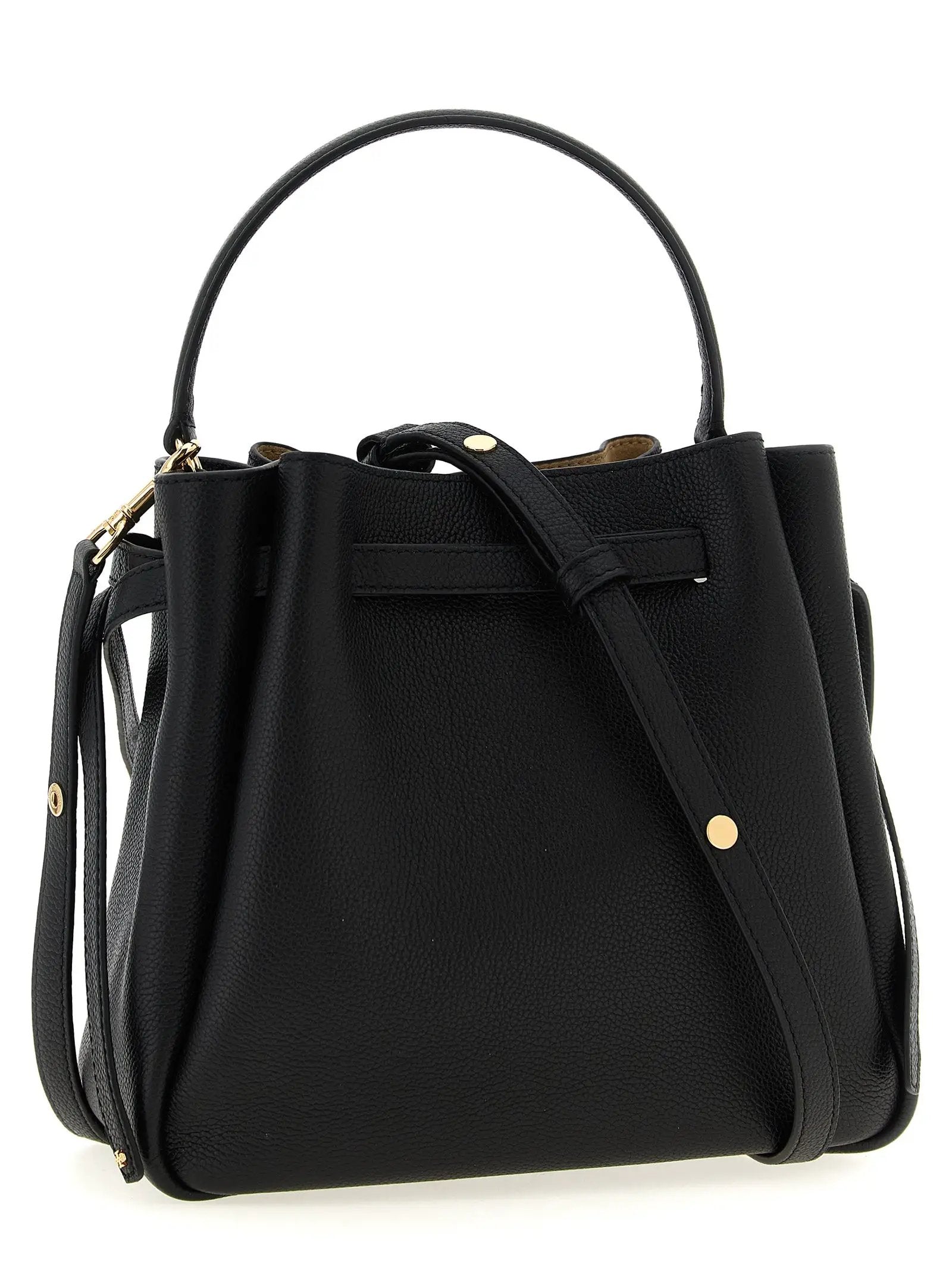 Tory Burch Black Cowhide Handbag