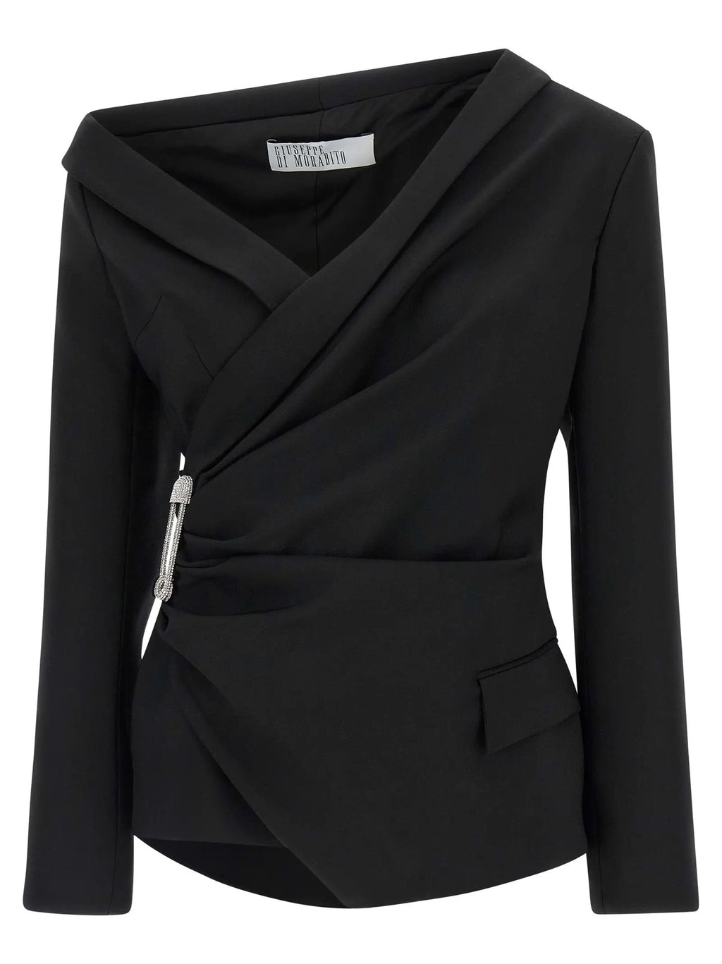 Giuseppe Di Morabito Giuseppe Di Morabito Black Virgin Wool Blazer