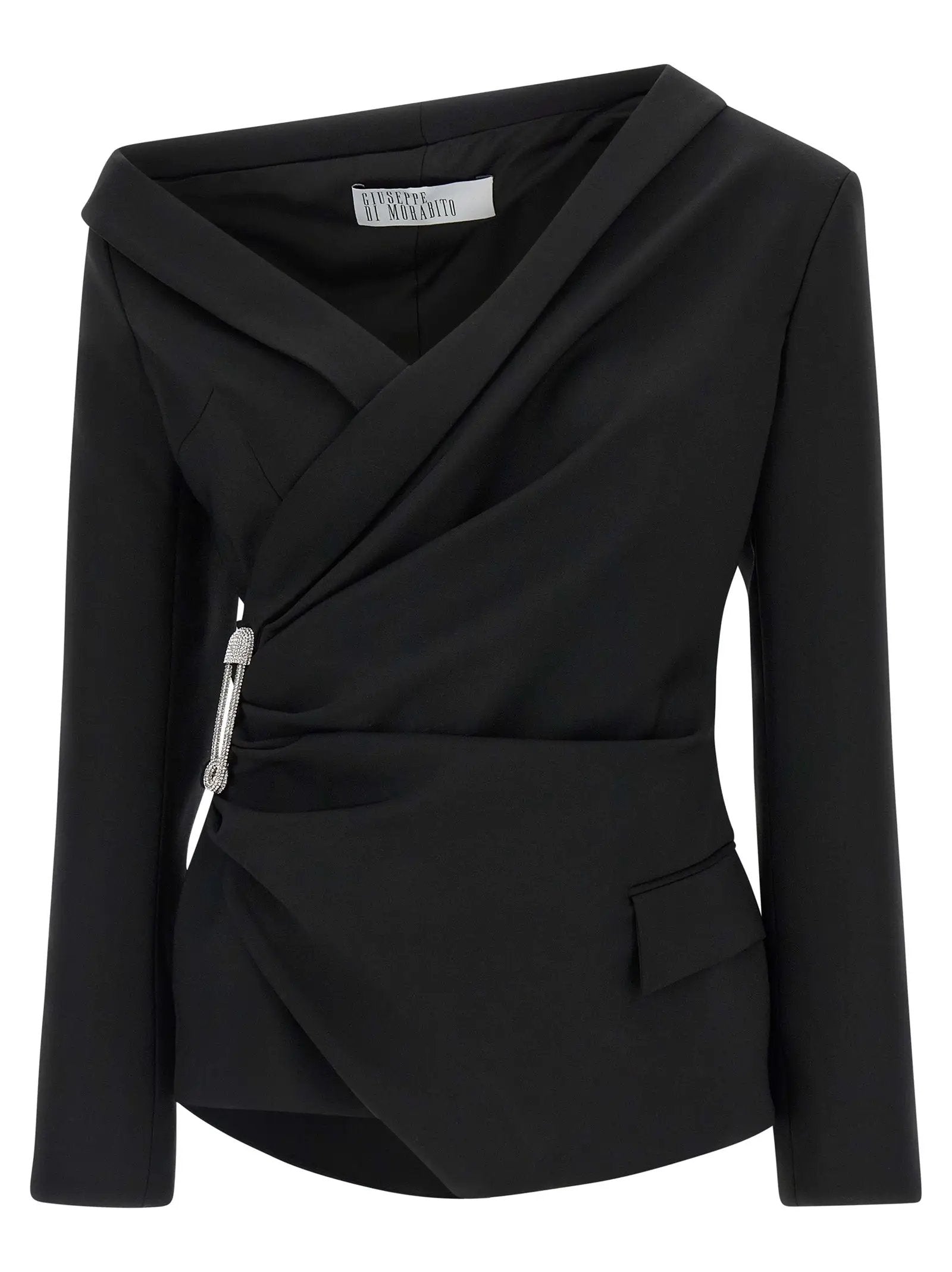 Giuseppe Di Morabito Giuseppe Di Morabito Black Virgin Wool Blazer