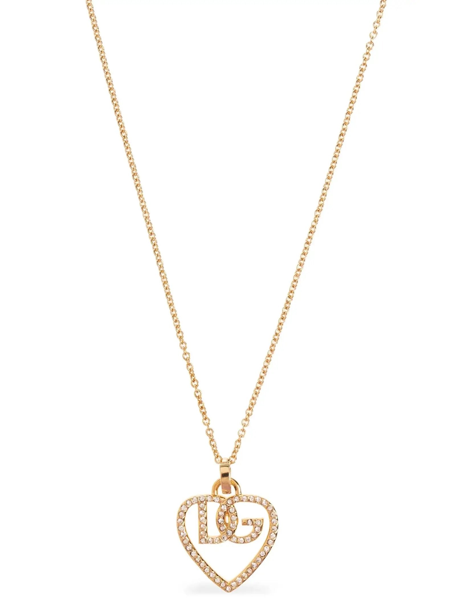 Collier Dolce &amp; Gabbana en laiton doré