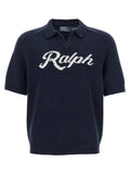 Polo Ralph Lauren Blue Linen Cardigan