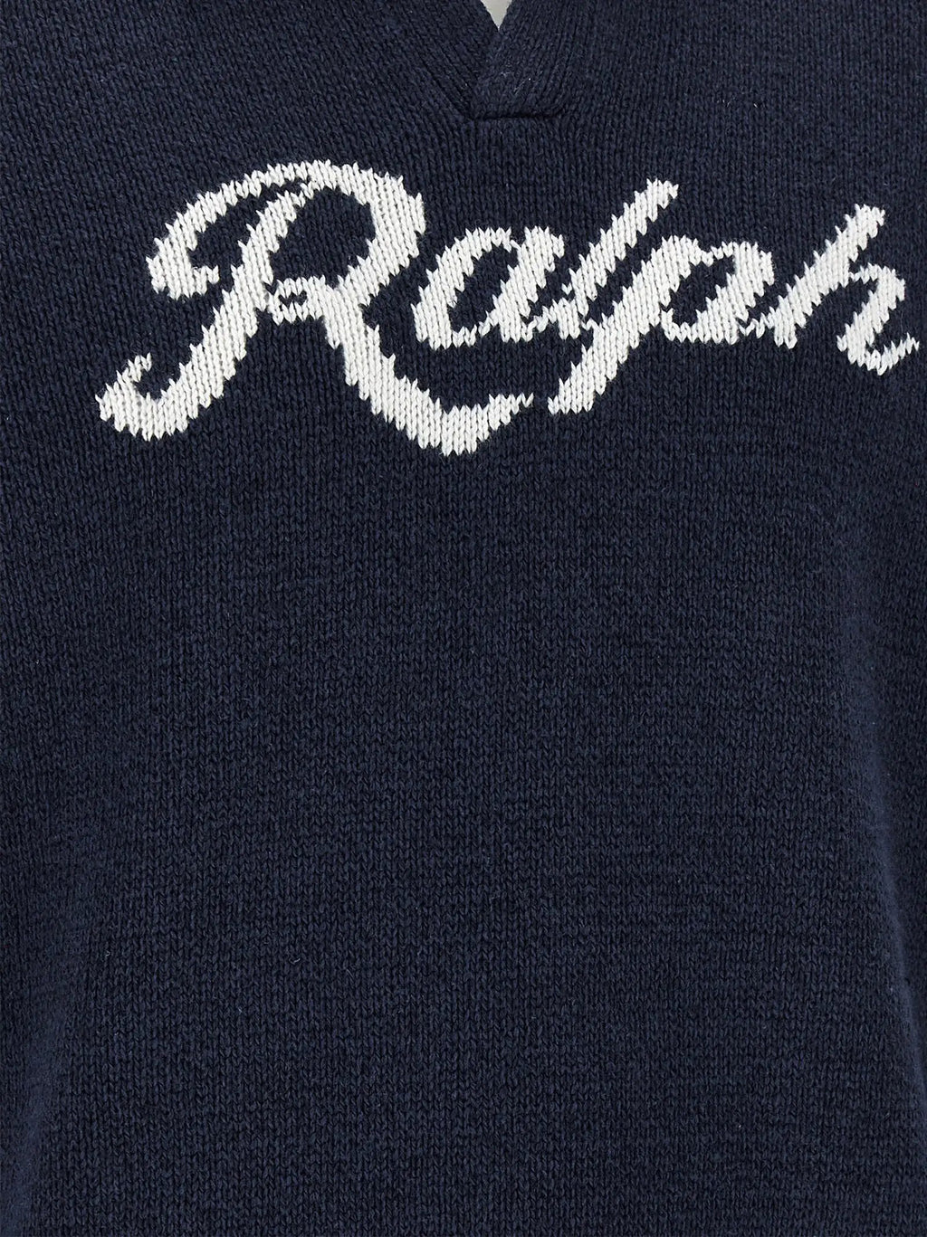 Polo Ralph Lauren Blue Linen Cardigan