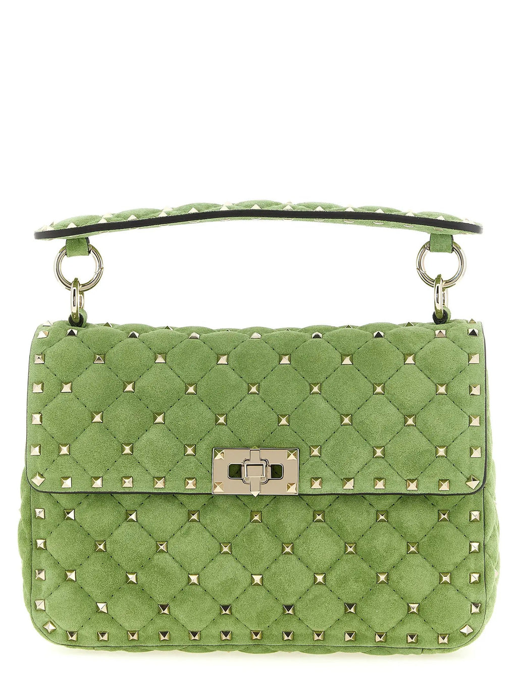 Valentino Garavani Bicolor Calfskin Shoulder Bag