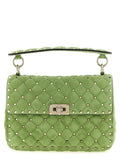 Valentino Garavani Bicolor Calfskin Shoulder Bag