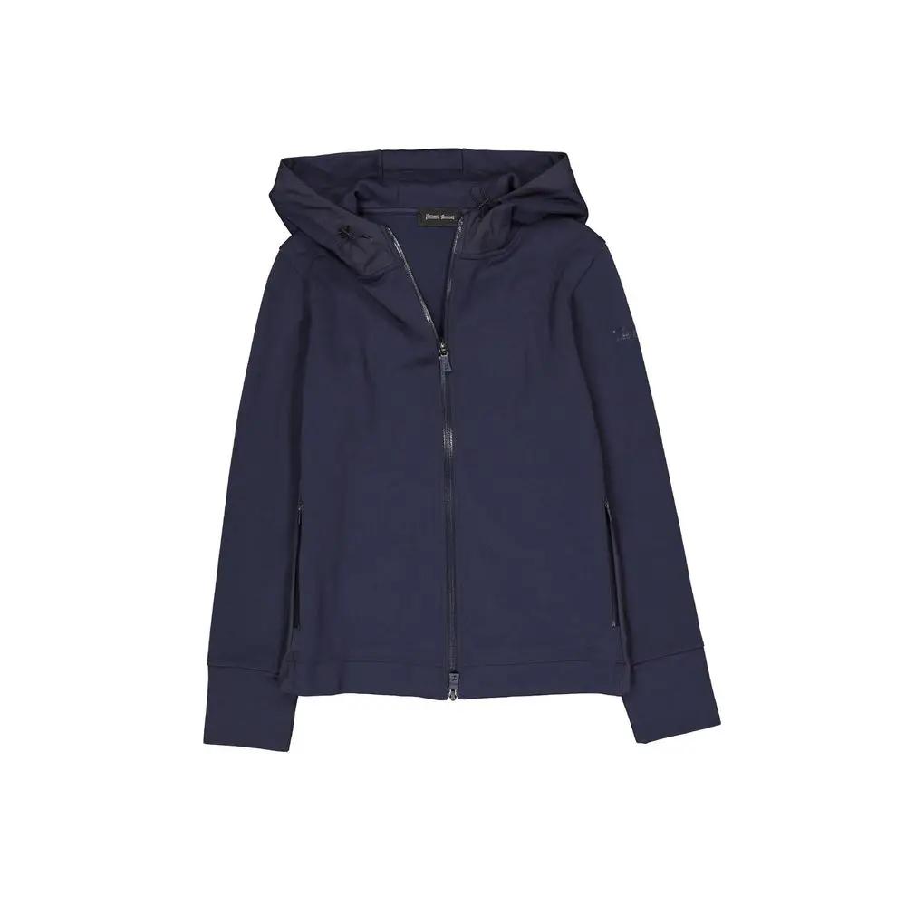 Herno Blue Cotton Sweatshirt