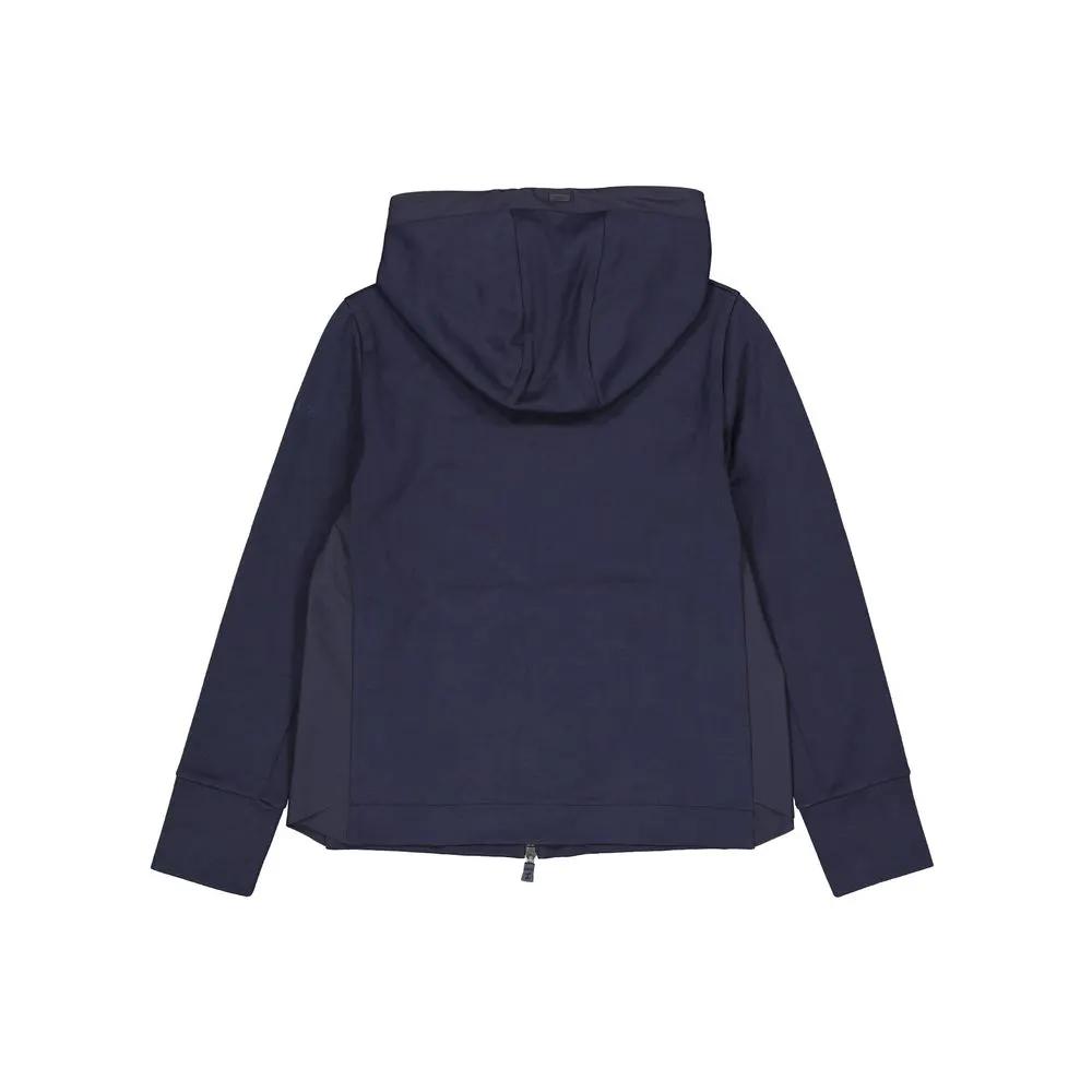 Herno Blue Cotton Sweatshirt