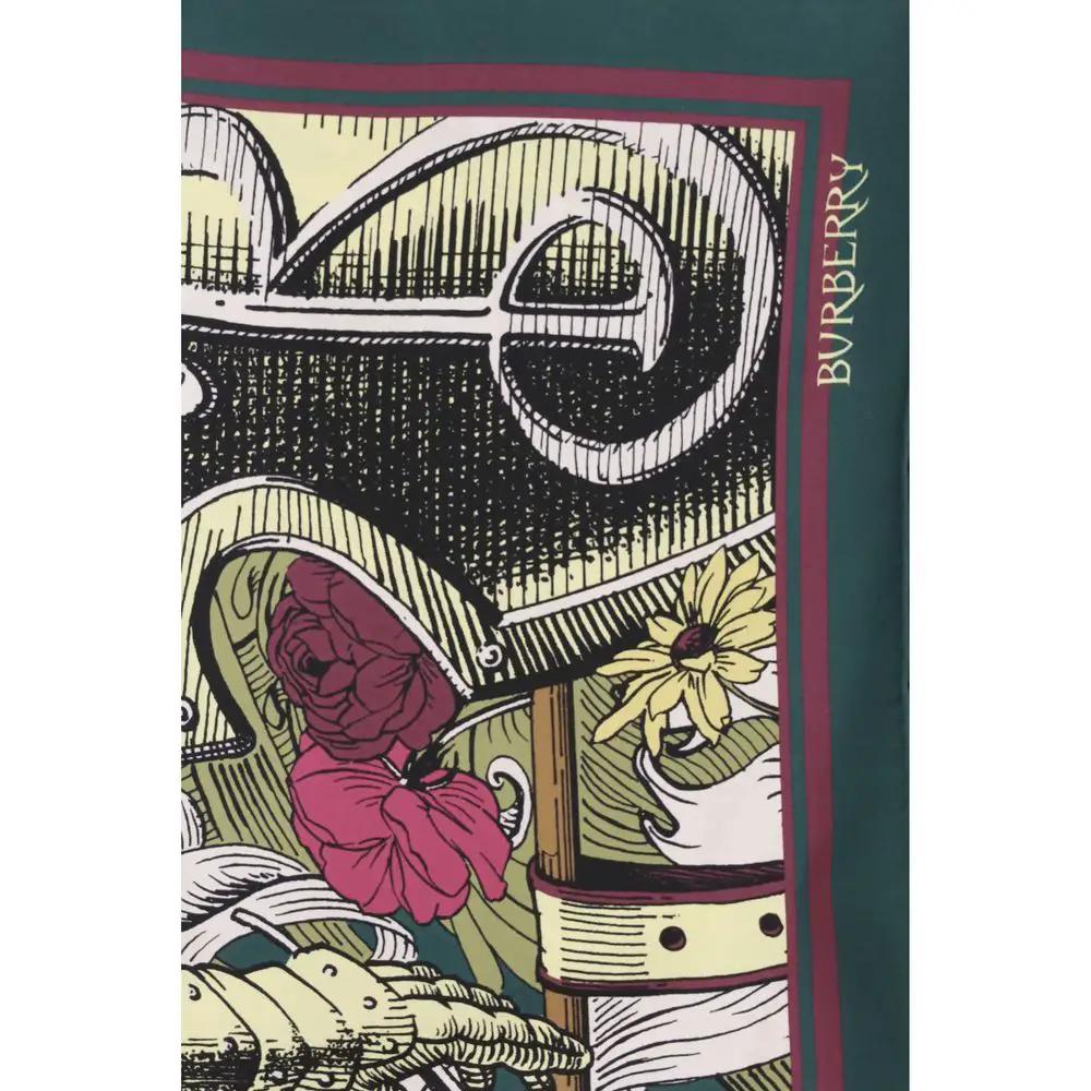 Burberry Bicolor Silk Scarf