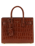 Saint Laurent Brown Calfskin Handbag