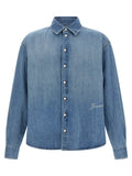 Jacquemus Blue Cotton Blouse
