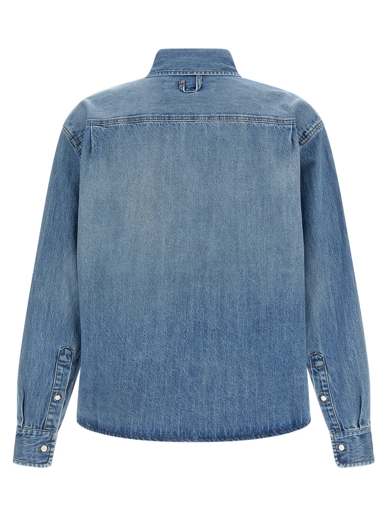 Jacquemus Blue Cotton Blouse