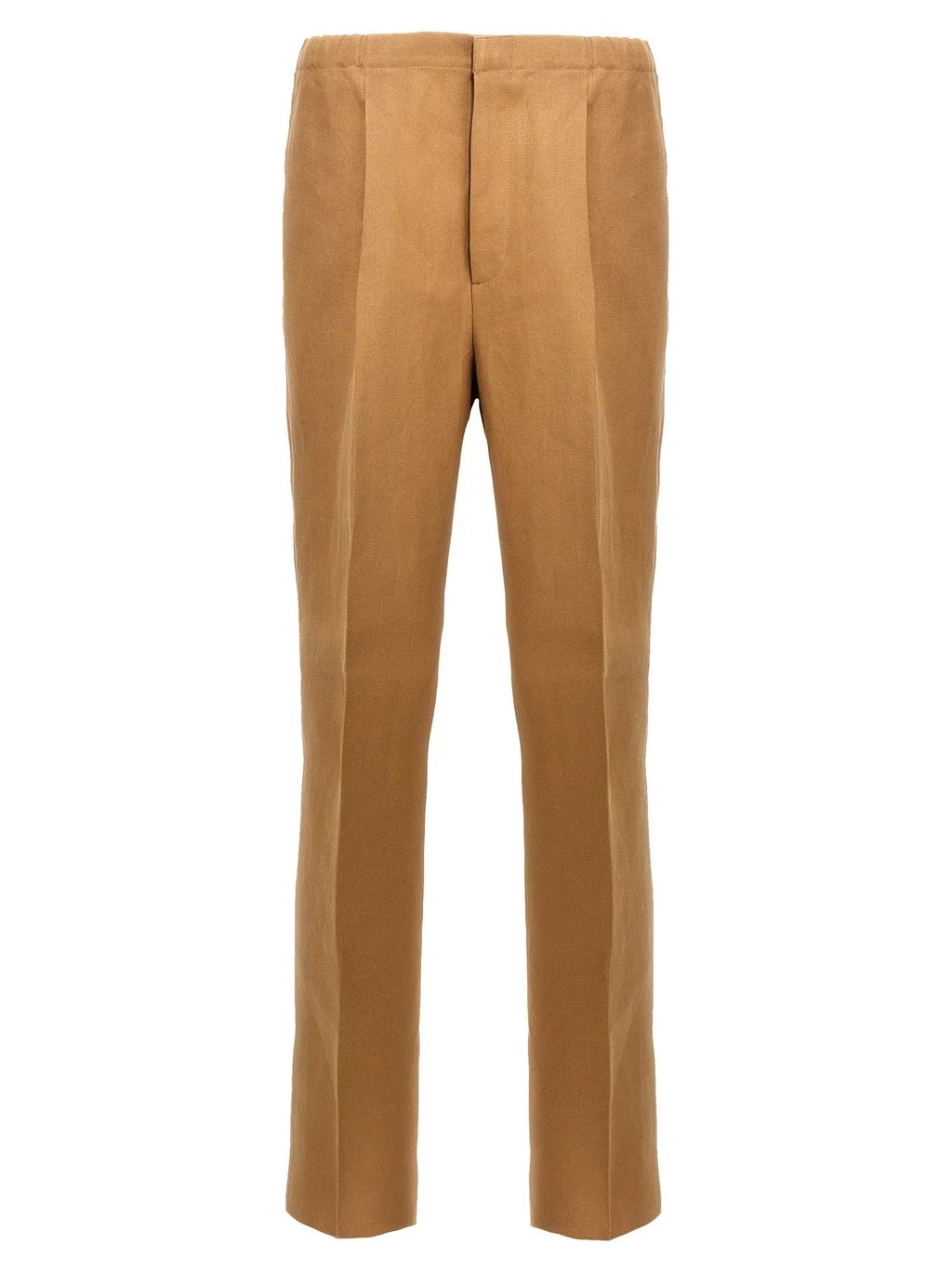Fendi Beige Paper Casual Pants