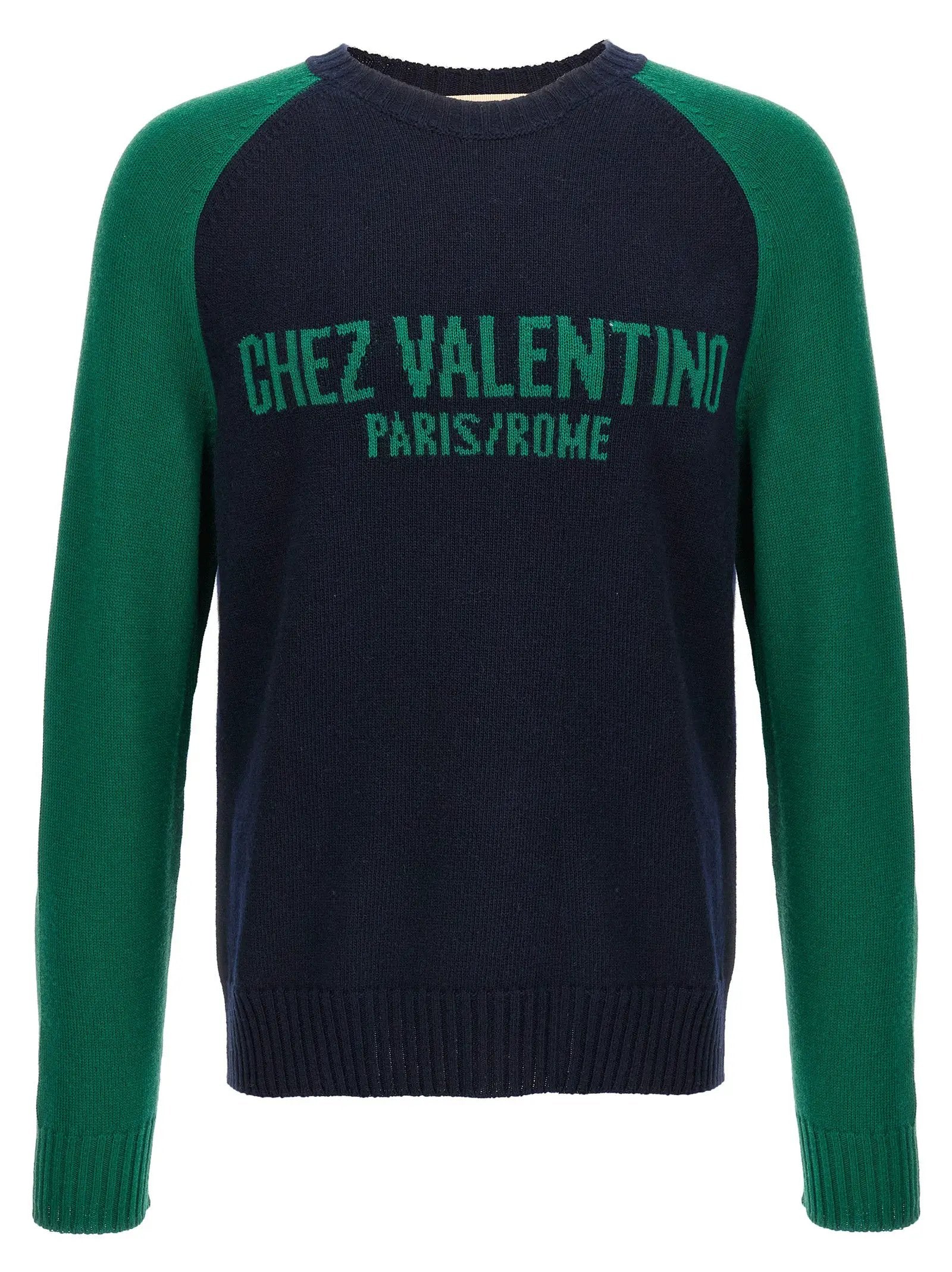Valentino Garavani Blue Virgin Wool Cardigan