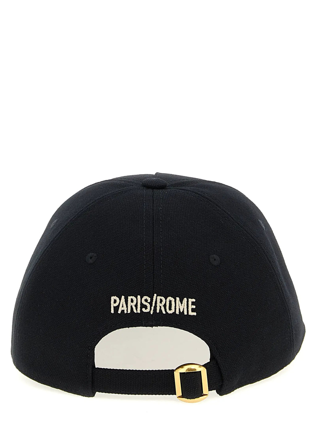 Casquette en coton noir Valentino Garavani (casquette de baseball)