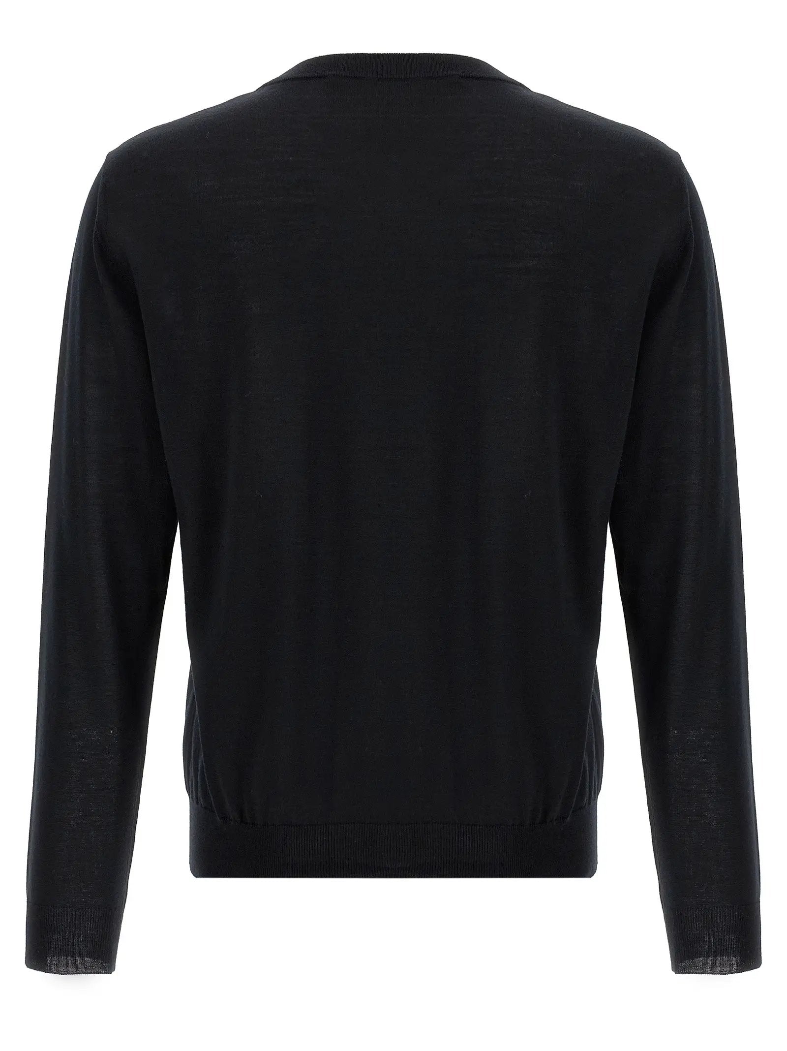 Valentino Garavani Black Virgin Wool Cardigan