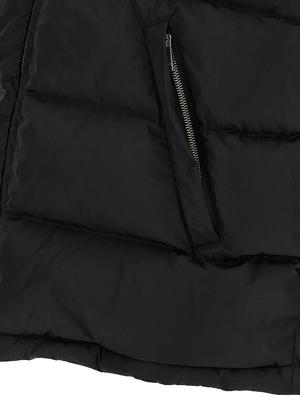 Valentino Garavani Black Polyamide Sleeveless Jacket