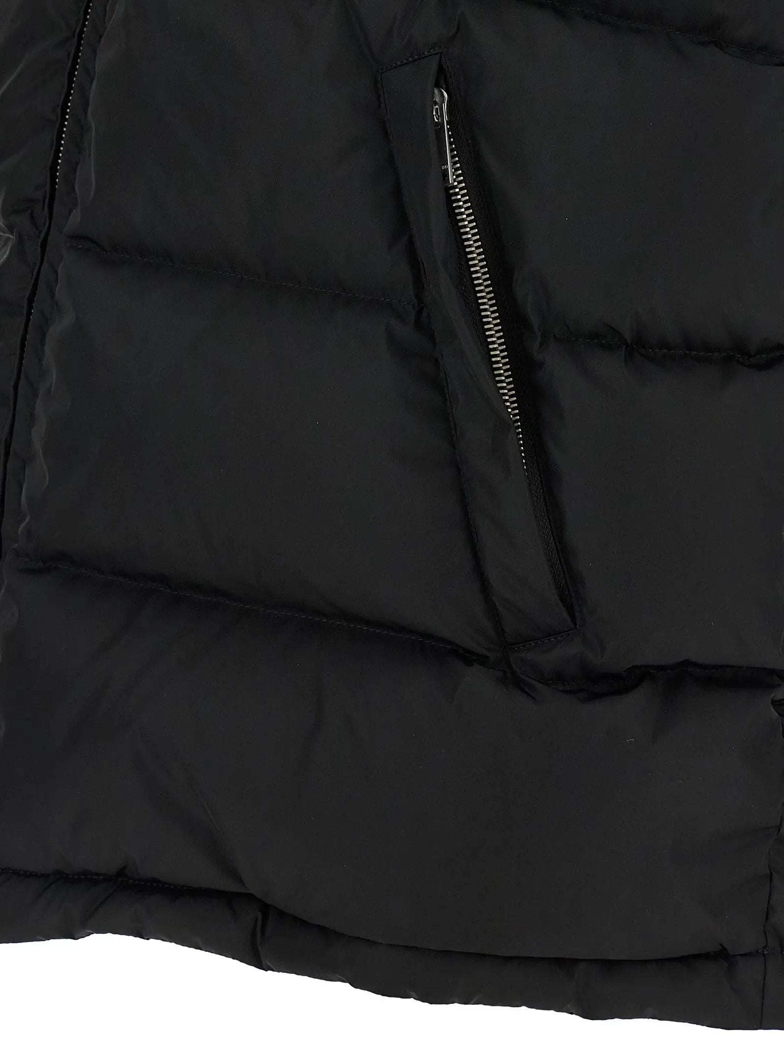 Valentino Garavani Black Polyamide Sleeveless Jacket