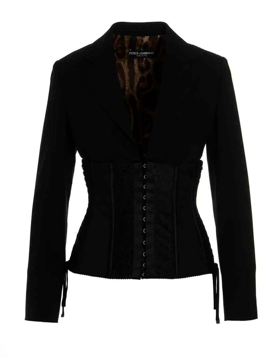 Blazer Dolce & Gabbana en Laine Vierge Noire